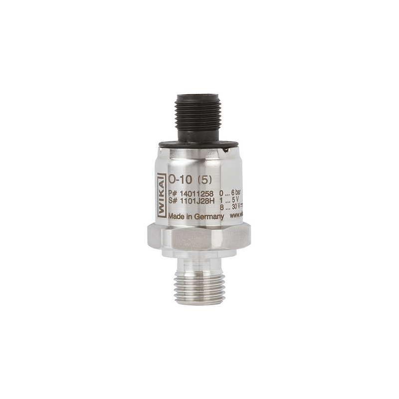 WIKA pressure sensor 0-10 bar 4..20 mA G1/4 connector M12*1 type O-10