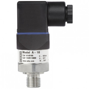 Перетворювач тиску WIKA A-10, 0...2.5 бар, G1/4А, 4-20mA, 2-L, 0+80С