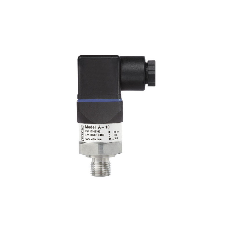 Перетворювач тиску WIKA A-10, 0...2.5 бар, G1/4А, 4-20mA, 2-L, 0+80С Перетворювач тиску WIKA A-10, 0...2.5 бар, G1/4А, 4-20mA, 2-L, 0+80С